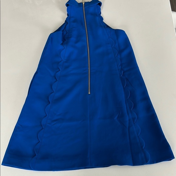 Ted Baker London Blue Scalloped Halter Dress - Picture 6 of 11